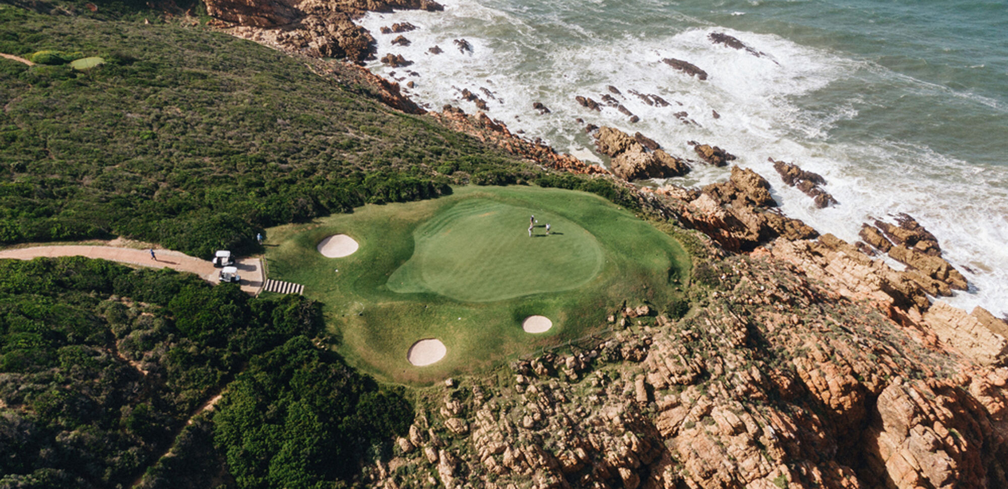 Golfing at Pinnacle Point