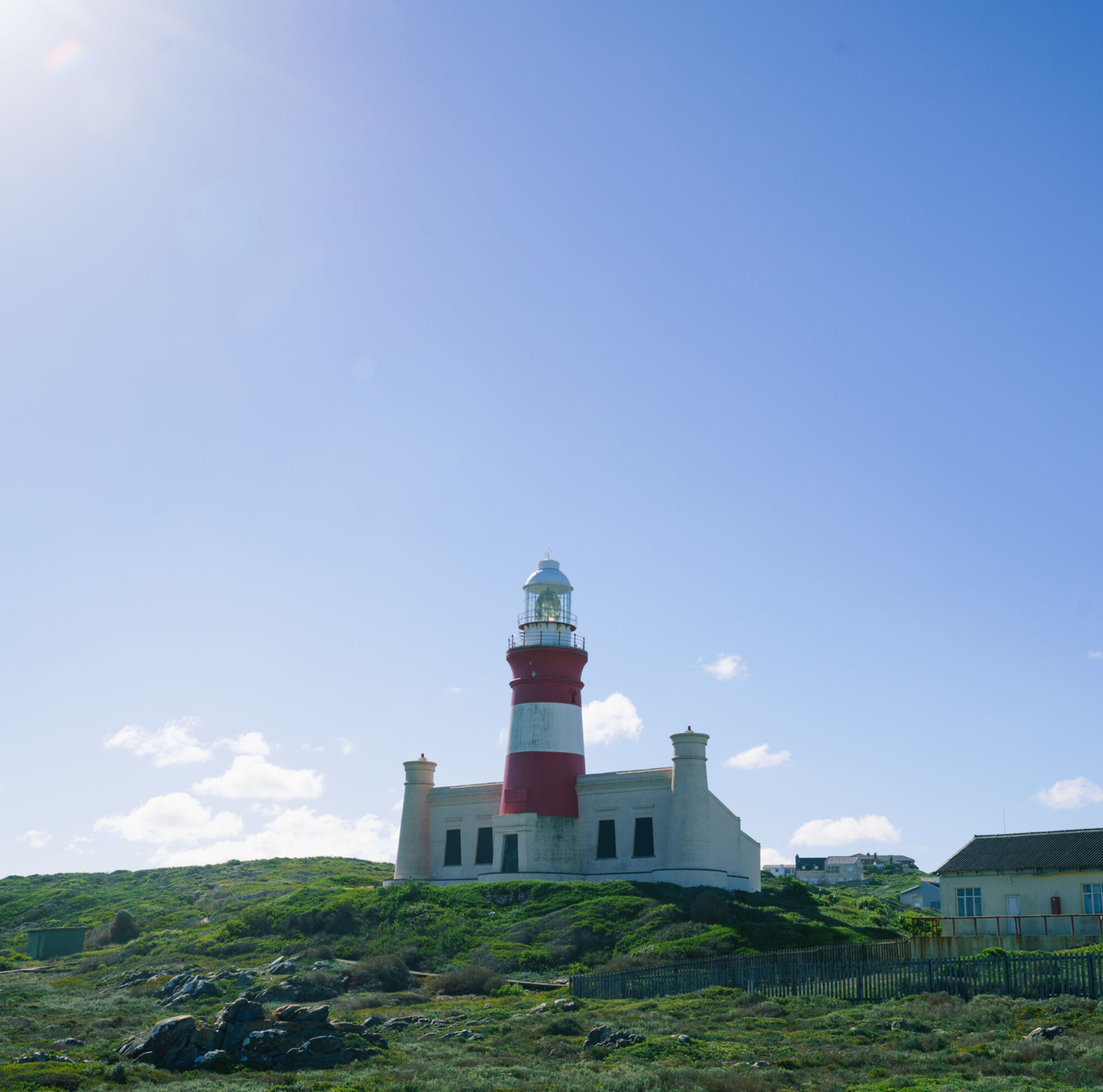 L Agulhas Lighthouse The Most Southern Tip of Africa and where 2 oceans meet