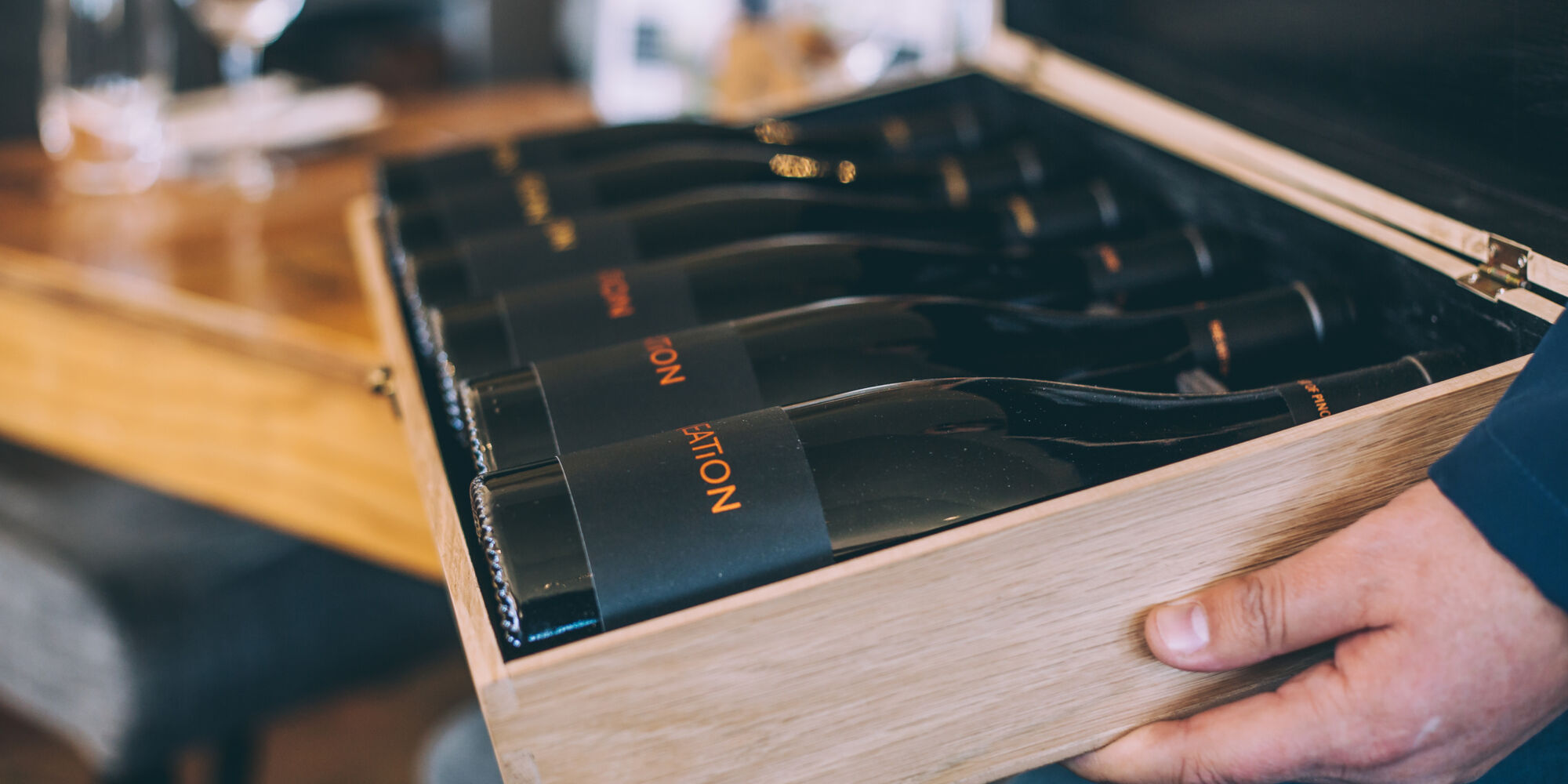 A collection of wine at Creation Wine Estate in Hermanus Image credit Shawn Ugulu