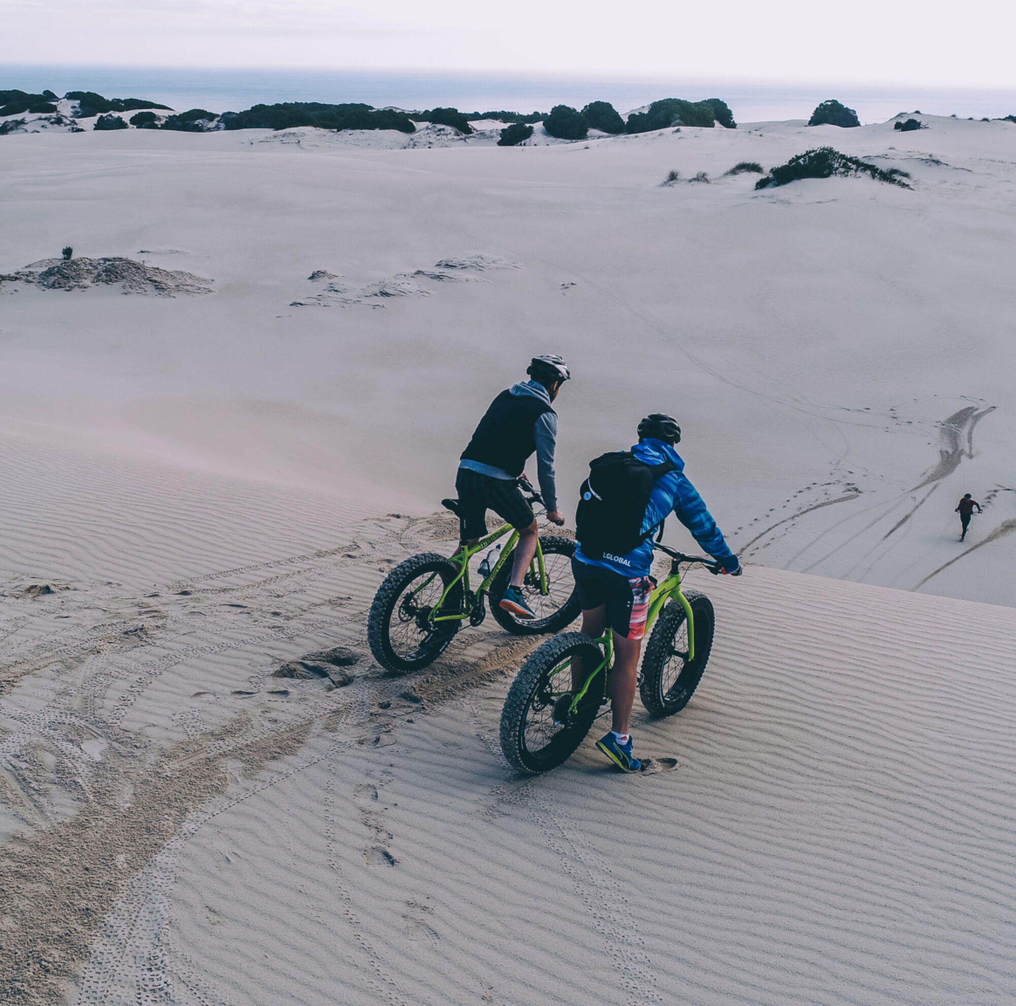 Fat Biking in the dunes of Gansbaai Image Shawn Ugulu
