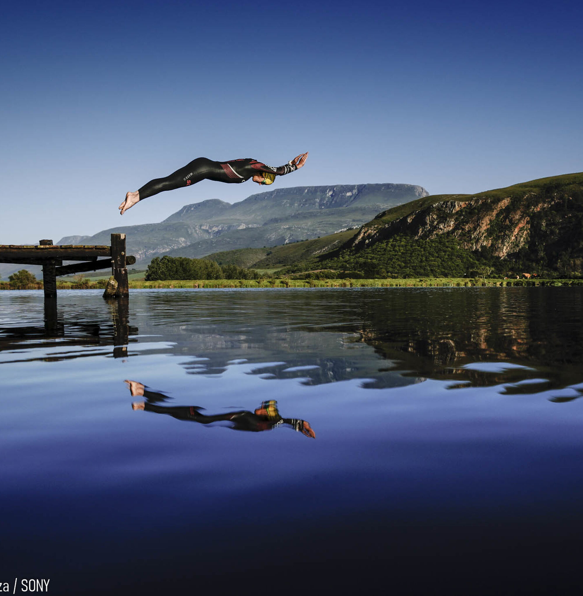 Heidelberg Grootvadersbosch Conservancy Swimming Jacques Marais