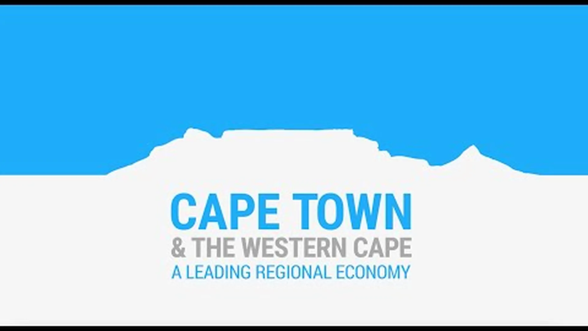 Cape Town and the Western Cape - a leading regional economy Cape Town and the Western Cape - a leading regional economy