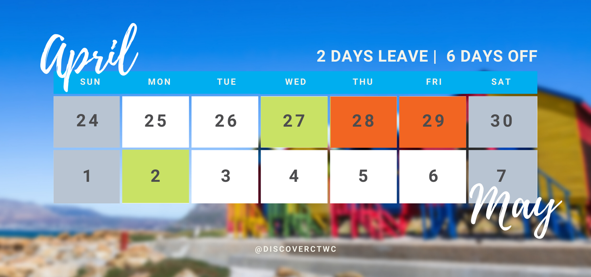 APRIL MAY 1 APRIL MAY 1