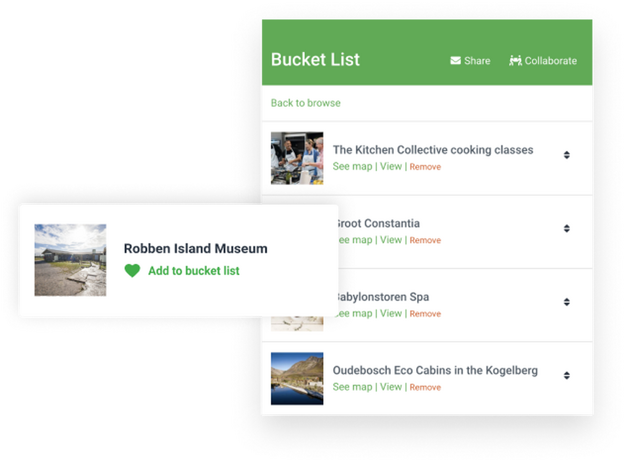 Bucket list promo Bucket list promo